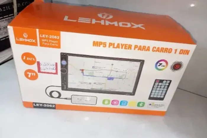 MULTIMÍDIA PARA CARRO 1 DIN 7 POLEGADAS