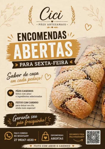 Pães caseiros em Santha Martha