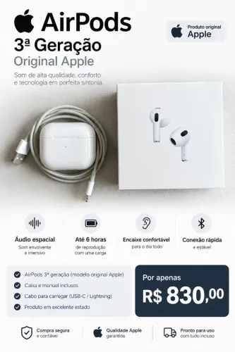 AirPods 3ª Geração 
