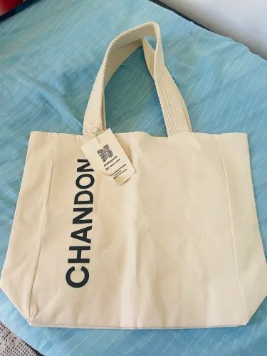 Ecobag Chandon Exclusiva e Reversível - Assinada por Rita Wainer e Felipe Morozini
