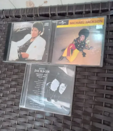 3 CDs Michael Jackson Thriller Classic History