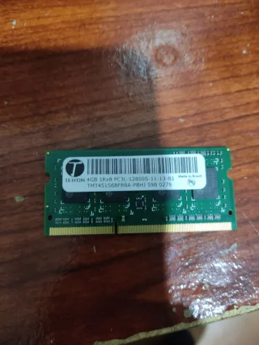 Memória 4 GB ddr3 de notebook