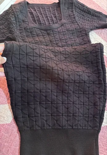 Vestido tricot