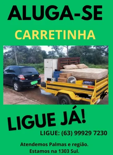 Alugamos carretinha para carros r$ 0