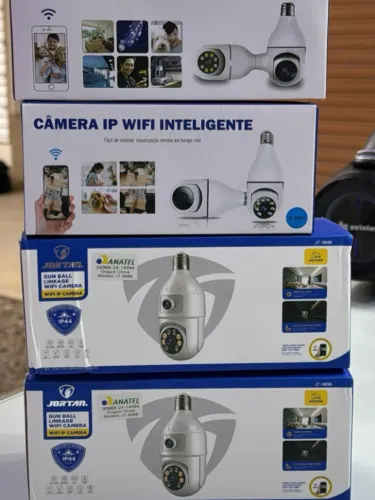 Câmeras de segurança via Wi-Fi: monitoramento fácil, rápido e moderno.