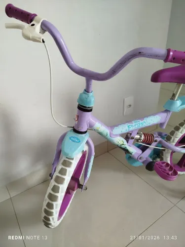 Bike aro 14 Disney Frozen