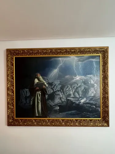 Quadro Moisés no Sinai