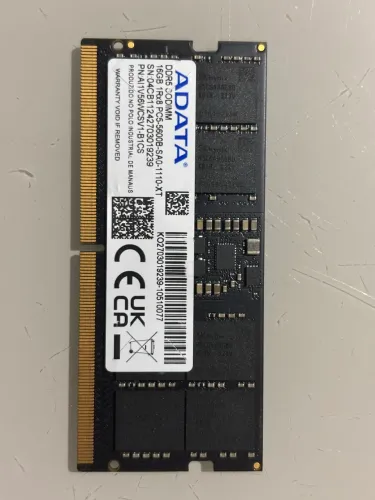 Memória RAM 16GB Ddr5 Notebook 