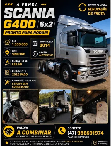 Vende se Scania g400