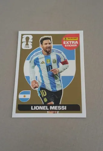 Figurinha Legend - Messi (Ouro)