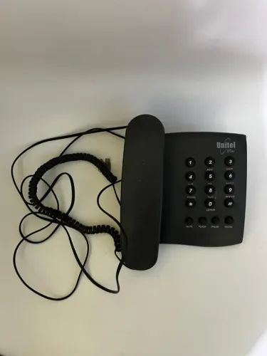 Telefone fixo Unitel Plus - Não testado, vendido como esta