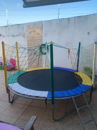 Pula pula cama elástica 2,44 