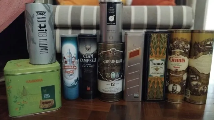 10 latas colecionáveis