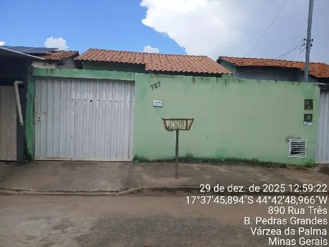 Condições especiais Casa no Bairro Pedras Grande, Varzea da Palma - MG, Nº 757, 2 quartos