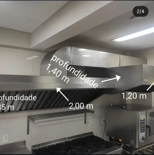Sistema de Exaustão para Cozinha Restaurante