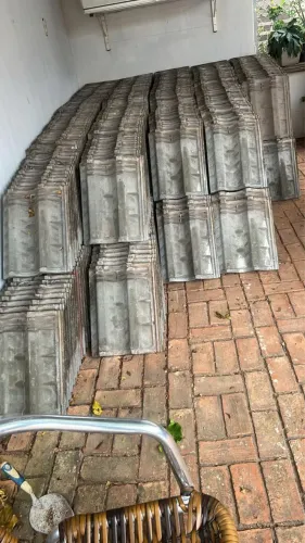 Telhas de cimento
