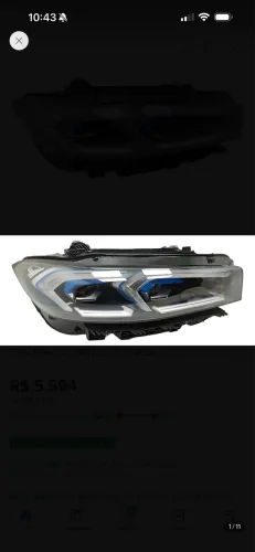 FAROL BMW 320i 2024 2025 CARONA