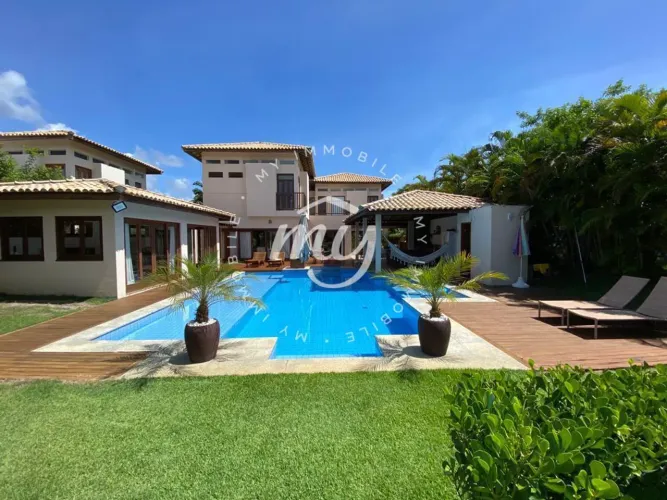Costa do Sauipe| Casa Duplex com 359m²| Mobiliada| 4 Suites| Piscina com Deck