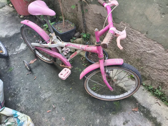 Bicicleta Caloi Luli Barbie