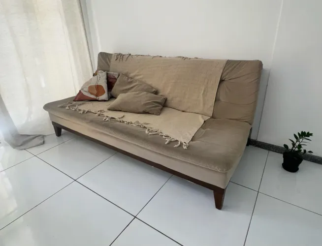 Vendo Sofá Cama Reclinável