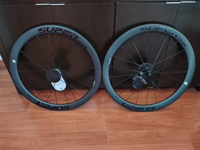 Par de rodas superteam 50mm disc