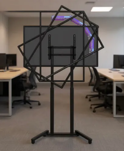 Suporte - TV Pedestal - com rodizio