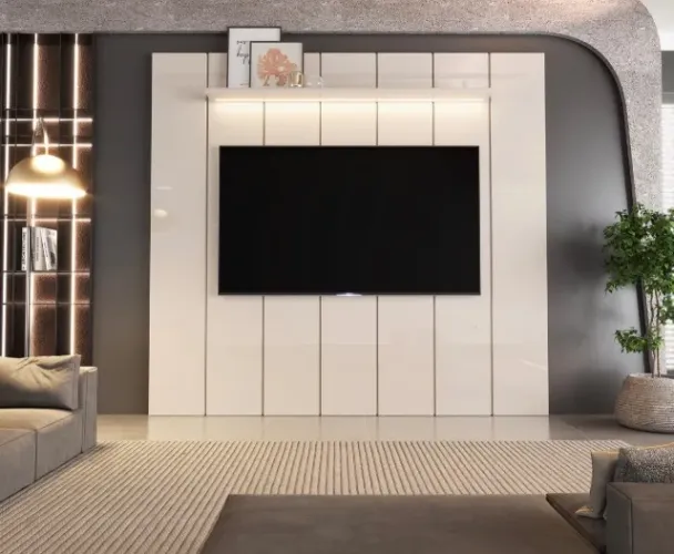 Painel Home Toscana 2,19 m para TV até 75?