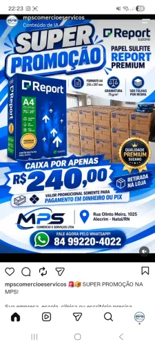 Papel a4 Report Premium