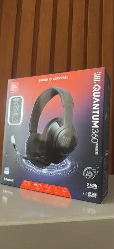 JBL, Fone de Ouvido Com Fio, Quantum 360 Wireless, Headset Gamer, Over Ear