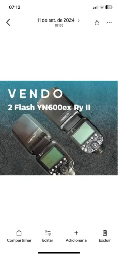 Flash Speedlite Yongnuo Yn600ex-RT Ii para Câmeras Canon  