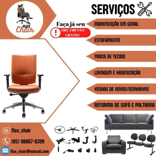 Manutenção em Geral - Cadeiras de Escritório