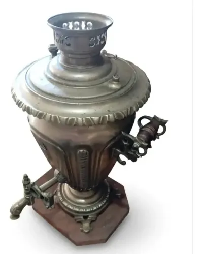 Samovar Original Russo: Samovar - Bule Russo Tradicional Pra (Usado)
