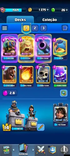 Clash Royale profissional
