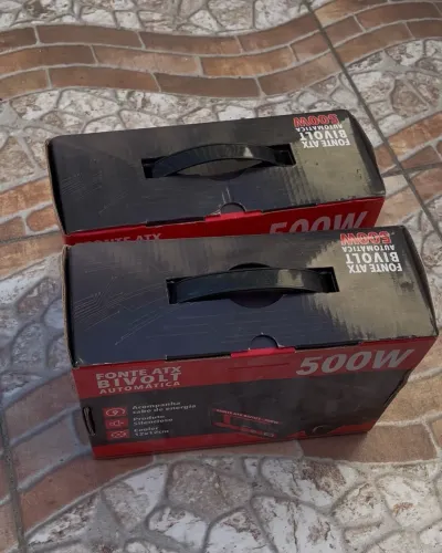 Vendo 2 fontes NOVAS com defeito