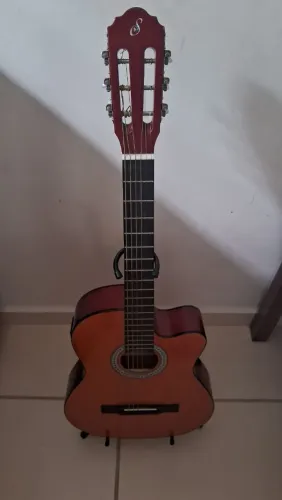 Violão Giannini Start SF-14 Elétrico - Pronto pra Tocar (Com Afinador) +Capa!!