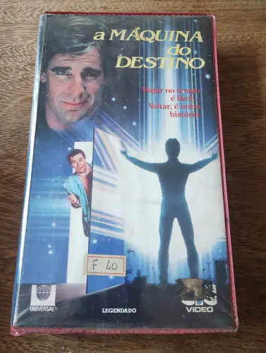 Filme em VHS Ficção - A Máquina do Destino