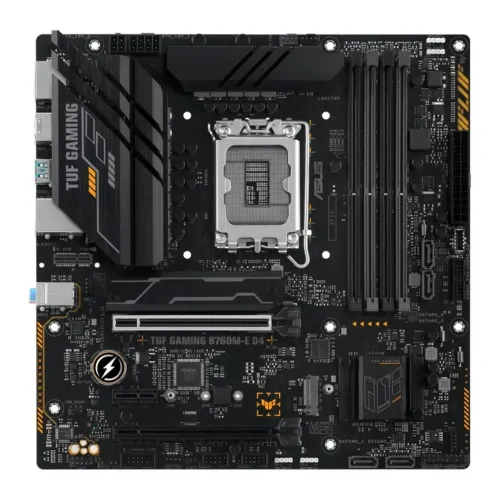 Placa-Mãe ASUS TUF Gaming B760M-E D4, Intel, M-ATX, DDR4, Preto