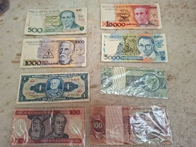 Notas e Moedas Antigas