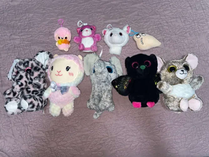 Pelúcias (9 unidades)