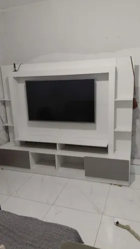 RAQUE GRANDE DE SALA BRANCO COM PAINEL PRA TV PREÇO DE DESAPEGO ESTA FILÉ BUSCA AKI PERTO