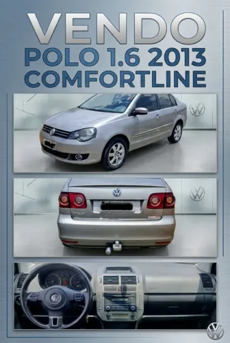 Volkswagen Polo Sed. Comfort. 1.6 MI Tot. Flex 8V 2013