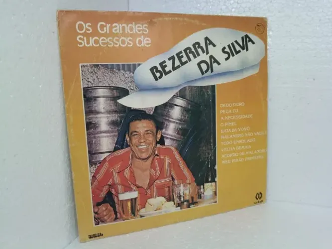 LP Vinil Bezerra da Silva - Os Grandes Sucessos De Bezerra Da Silva (1984)