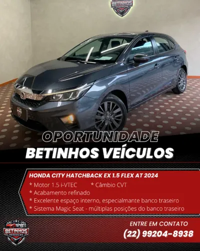 Honda City Hatchback EX 1.5 Flex 16V Aut. 2024