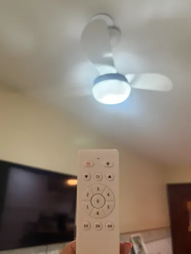 Ventilador de teto Ventisol branco inverter controle remoto bivolt