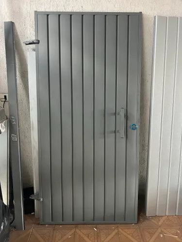 Portão social para vão de 0.80x2.00 fechado 