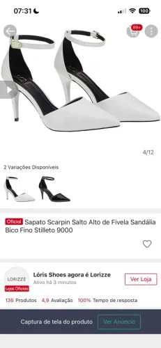 Scarpin Novo