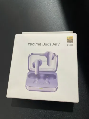 Realme Buds Air 7 (fone Bluetooth) Lacrado - Roxo Lavanda