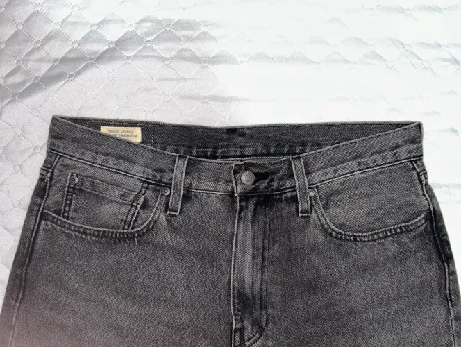Levis 568 Loose Straight Preto - 40 (W32 L32)