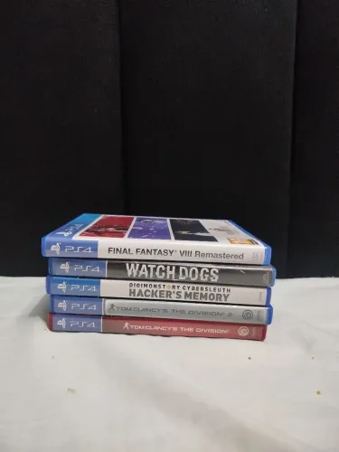 Lote de jogos de PS4