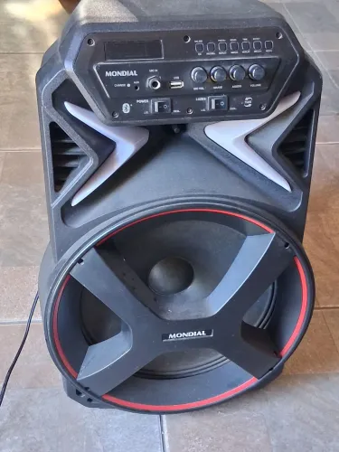 Caixa de som mondial 250 watts 
